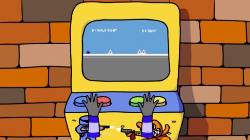 Huso's Arcade Machine – 2020 – Schmartin – Platformer – screenshot 1