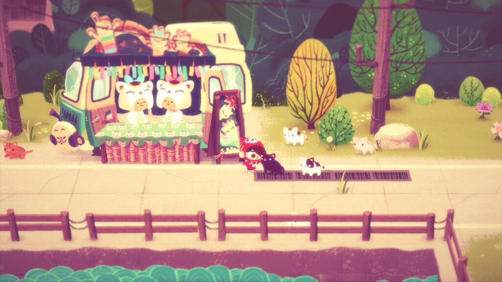 Mineko's Night Market – 2023 – Meowza Games – Adventure – screenshot 4