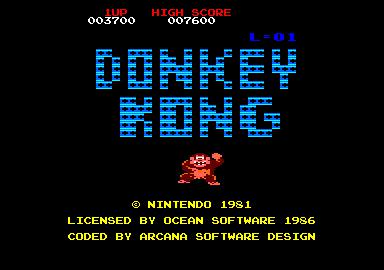 Donkey Kong – 1981 – Nintendo – Puzzle – screenshot 2