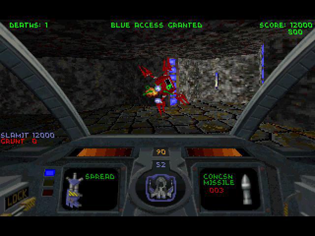 Descent (1996) – 1995 – Sora – Action – screenshot 1