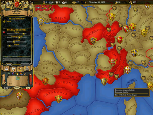 For The Glory: A Europa Universalis Game – 2009 – Crystal Empire Games – Strategy – screenshot 1