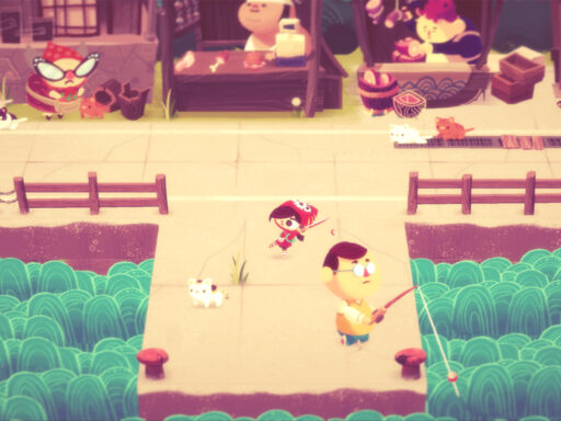 Mineko's Night Market – 2023 – Meowza Games – Adventure – screenshot 1