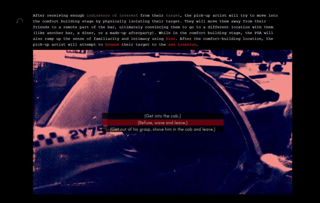 The Game: The Game: The Game – 2020 – Angela Washko – Educational – screenshot 3