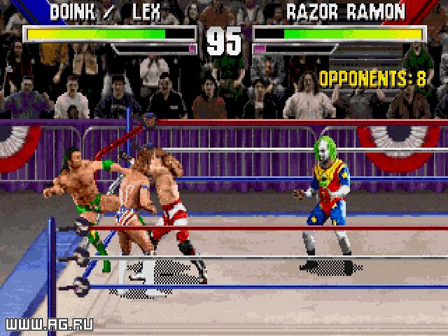 WWF WrestleMania: The Arcade Game – 1995 – Midway Games – Arcade – screenshot 1