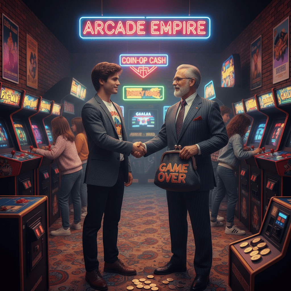 From Pixels to Profits: The Business of 80s Arcades