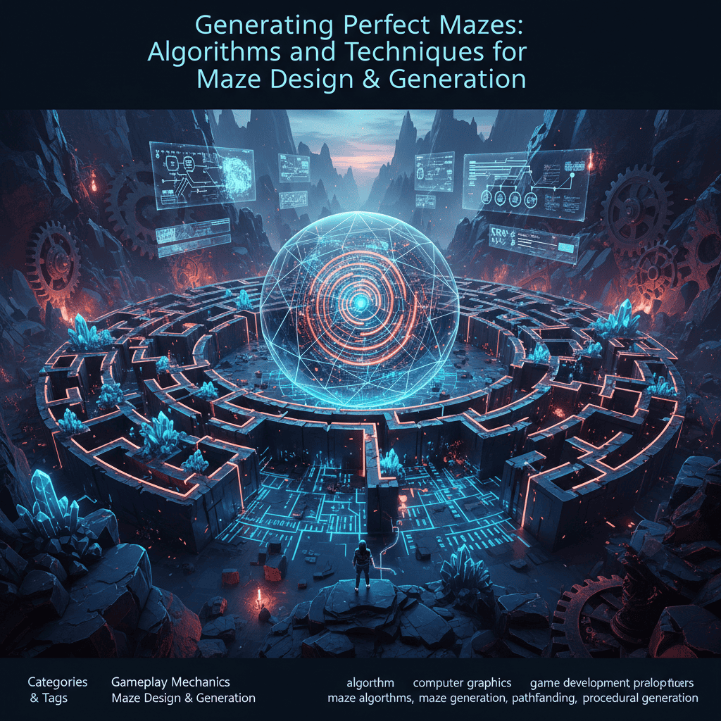 Generating Perfect Mazes: Algorithms and Techniques for Maze Design & Generation