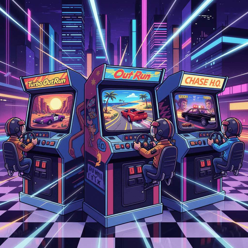 High Octane Action: The Best Multiplayer Arcade Racing Games of the Late 80s