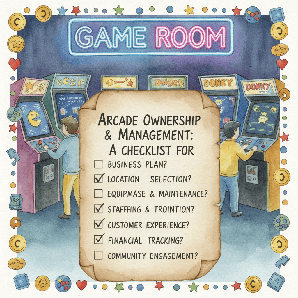 Is Your Arcade Arcade Ownership & Management? A Checklist for Success