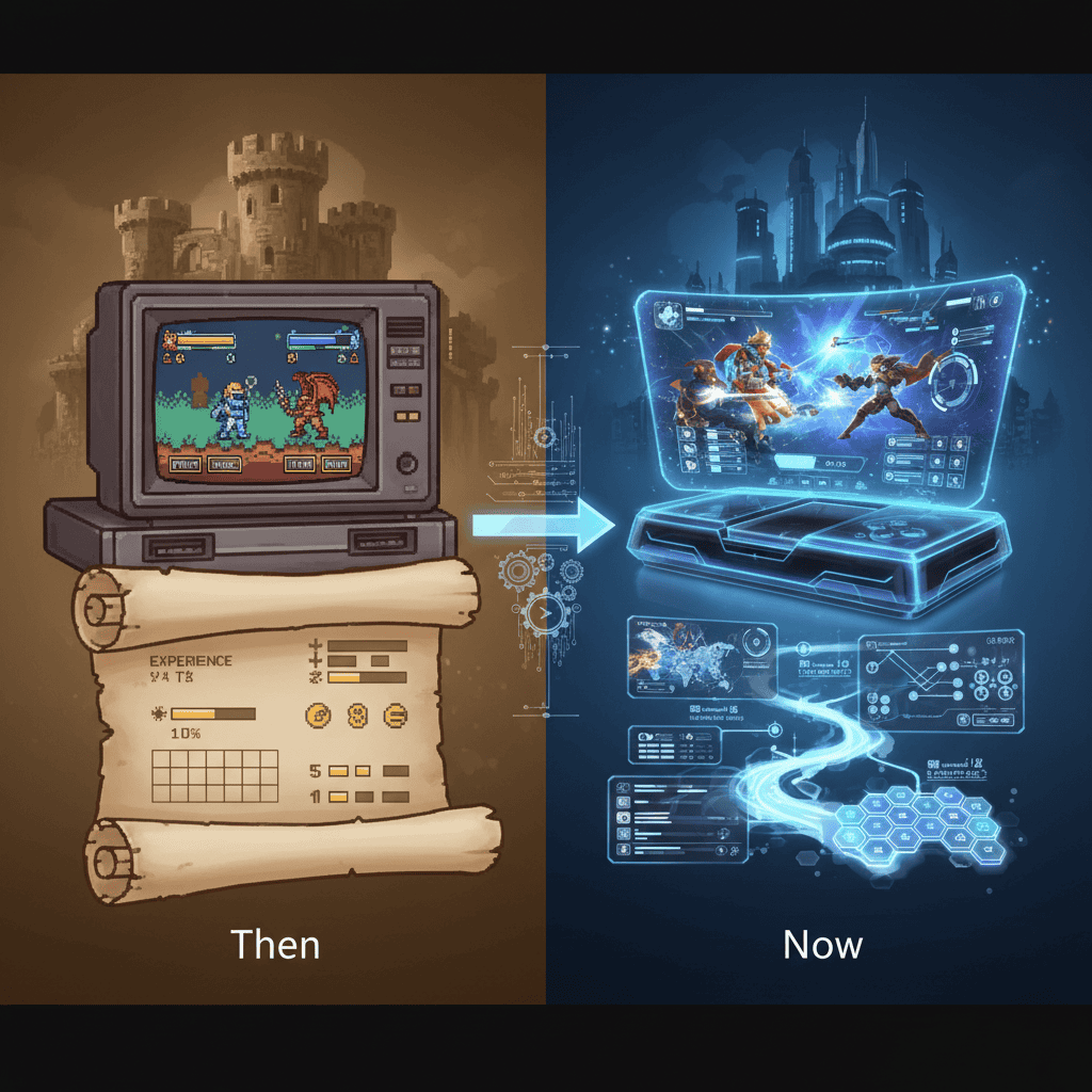 SNES RPG evolution: comparing classic and modern mechanics