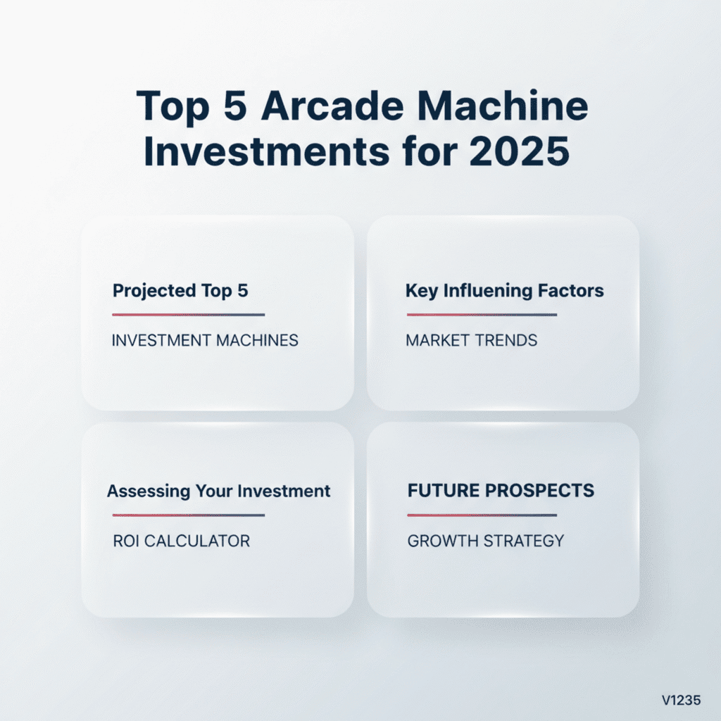 Top 5 Arcade Machine Investments for 2025
