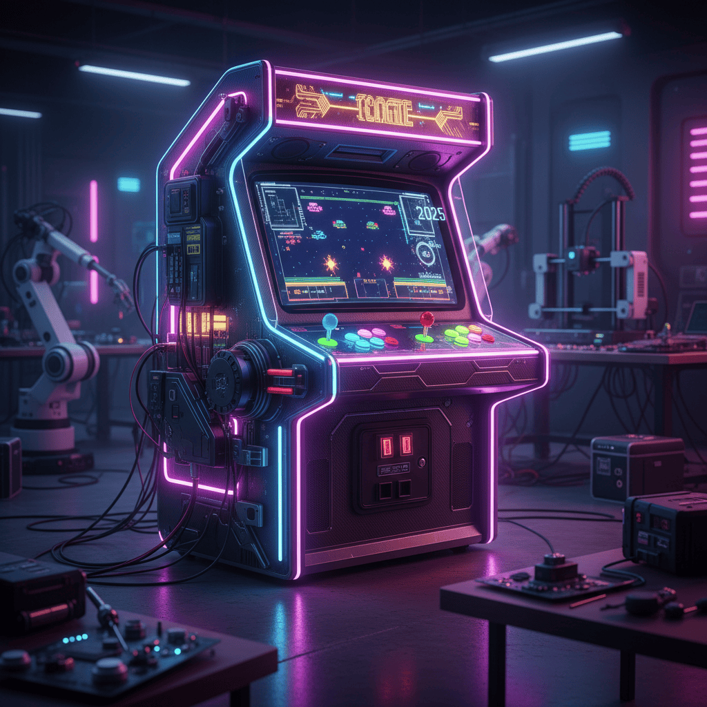 Retro Gaming Revival: Constructing a 2025 Inspired Arcade Machine