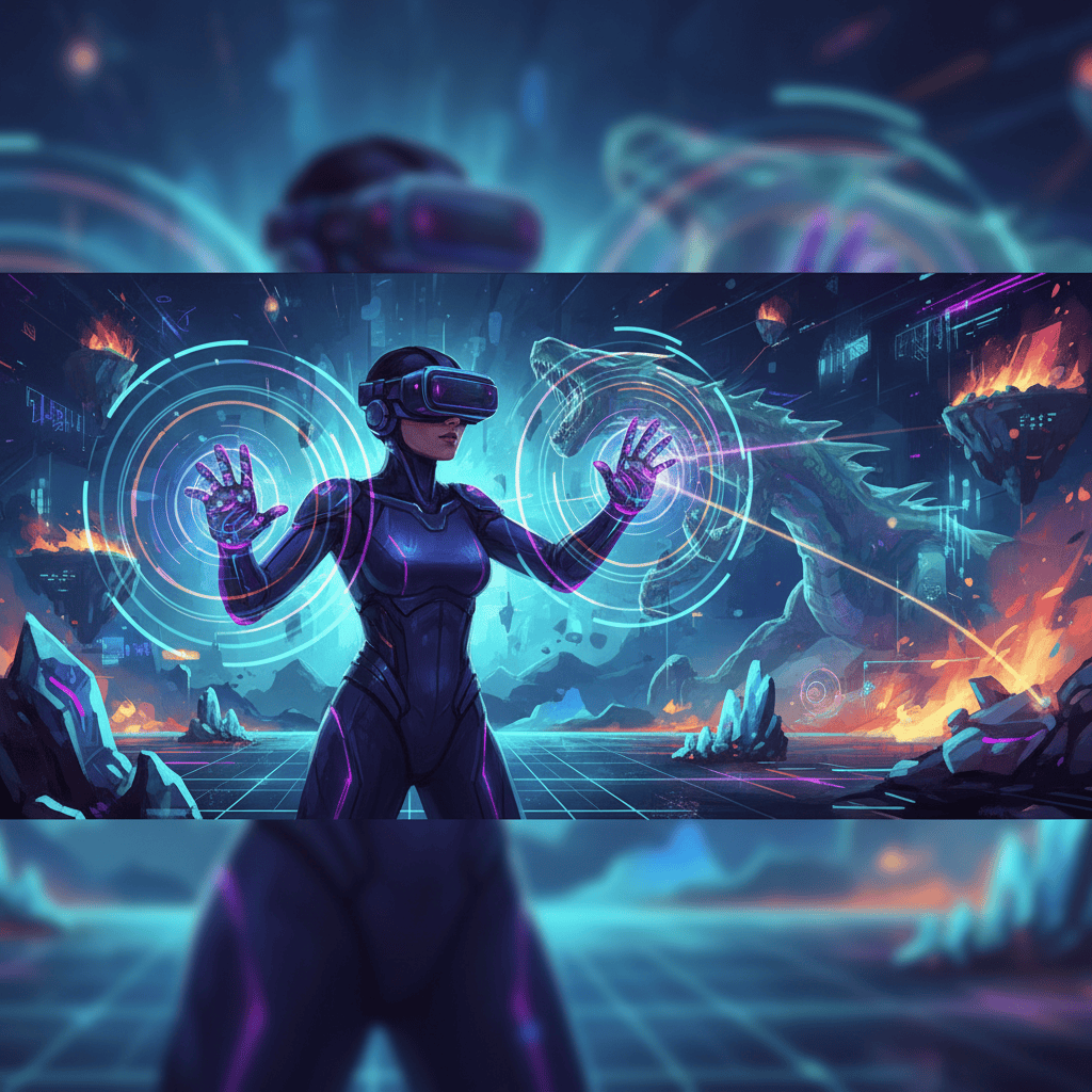 Haptic feedback technology in VR gaming. Feel the action!