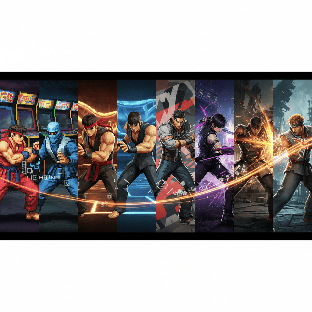 The Evolution of Fighting Game Aesthetics: A Visual History