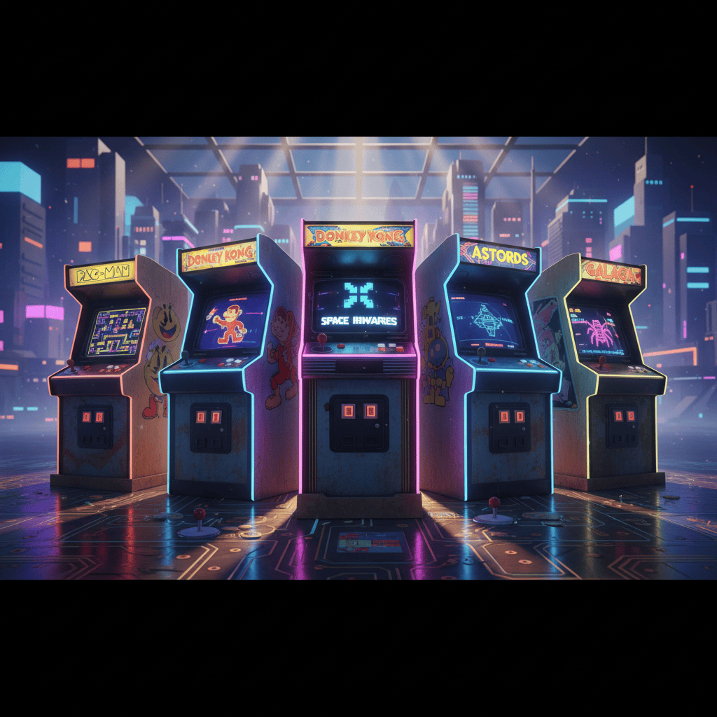 Top 5 Golden Age of Arcades (70s-80s) Games That Defined the Golden Age of Arcades