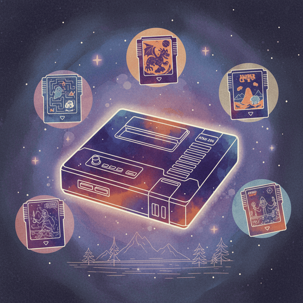Atari 2600 game cartridges: hidden gems