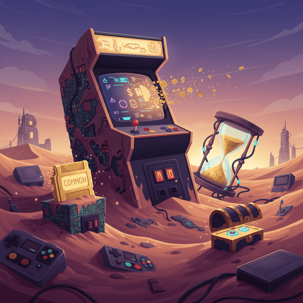 Rare and valuable arcade games. Collectors items.