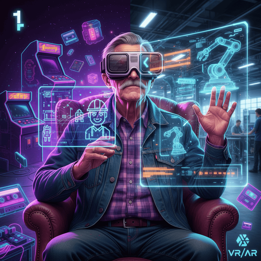Retro tech meets VR/AR: A veteran's view on industry innovation.